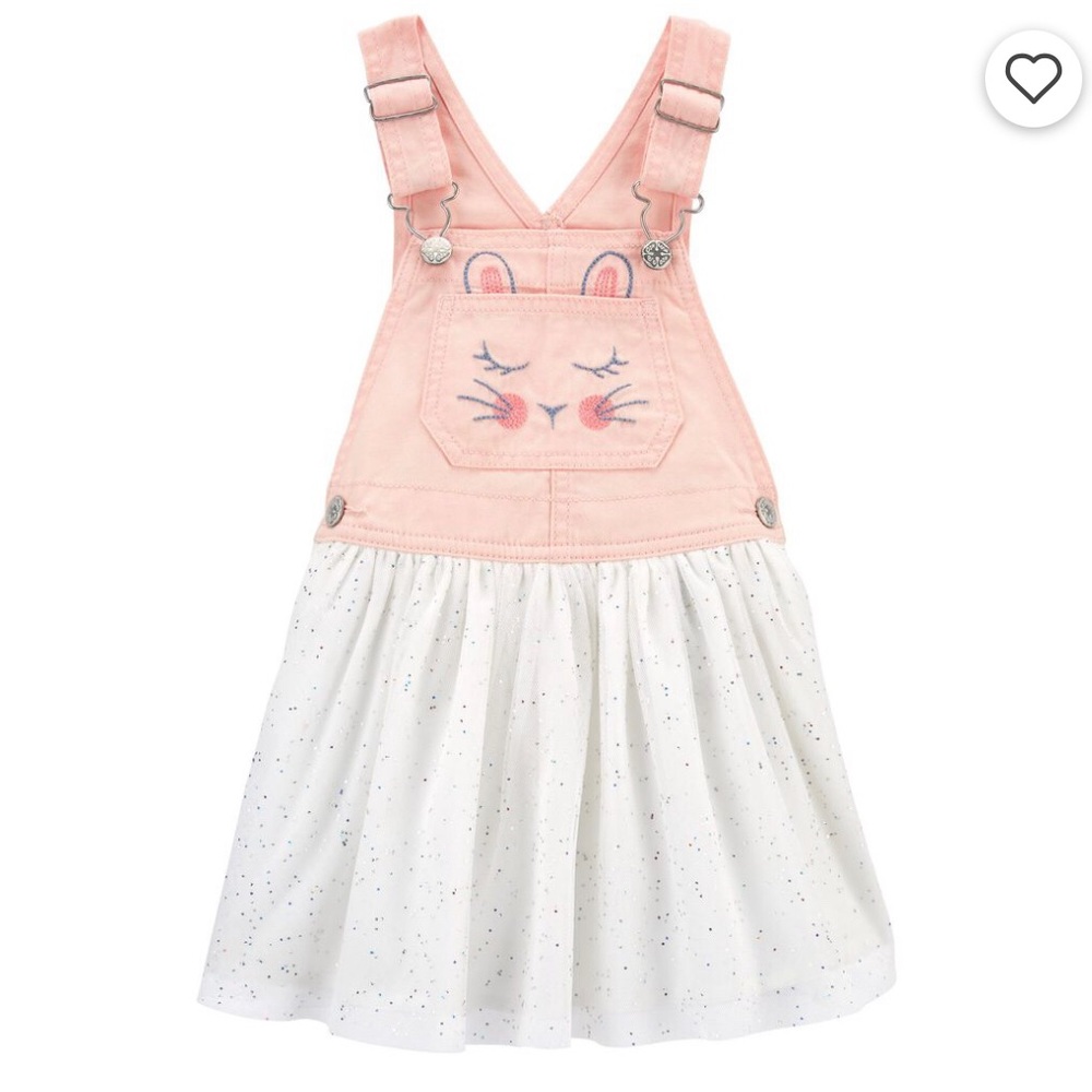 OshKosh B’gosh Sparkle Bunny Jumper EUC Size 2t